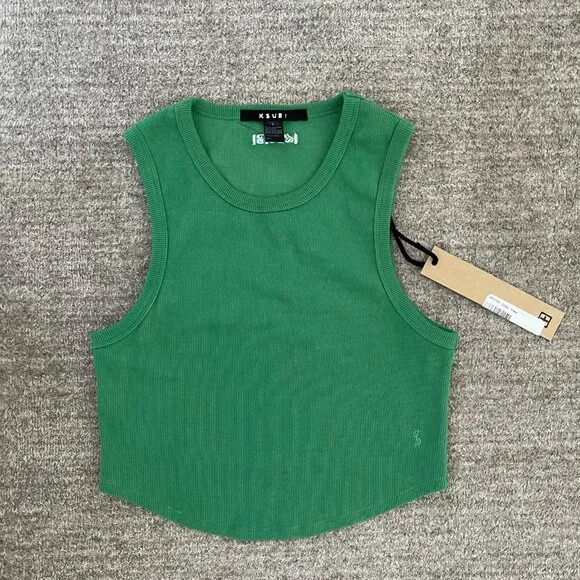 NWT Ksubi Syndicate Tank in Jade - Picture 4 of 5